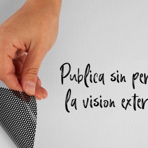 ✅ Vinilo adhesivo microperforado baratos en Alicante