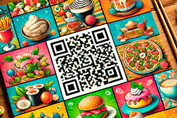 Creacion e impresion de codigos QR para cartas de menu
