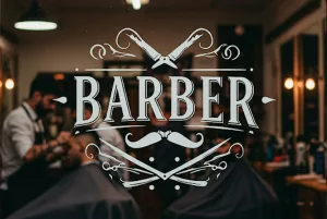 vinilo de corte barbero económico